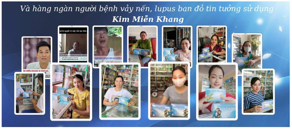 Viên uống Kim Miễn Khang cũng đã được rất nhiều người bệnh tự miễn tin dùng